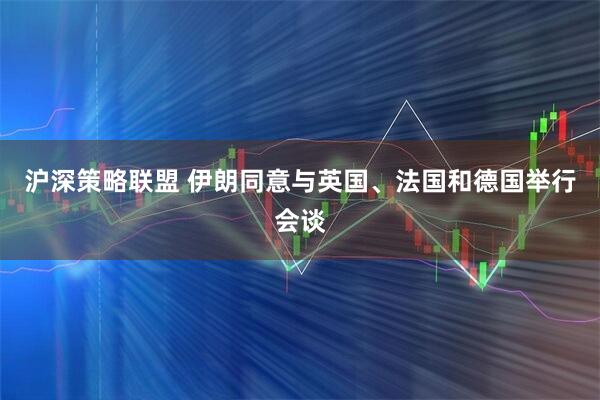 沪深策略联盟 伊朗同意与英国、法国和德国举行会谈