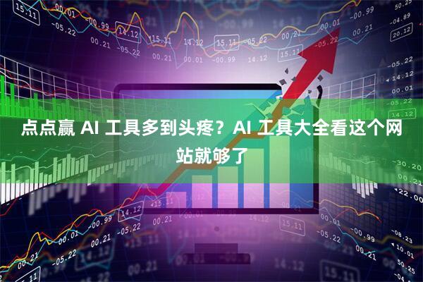 点点赢 AI 工具多到头疼？AI 工具大全看这个网站就够了