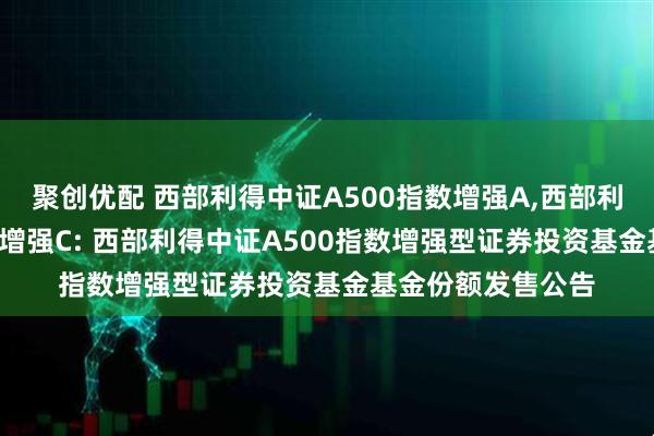 聚创优配 西部利得中证A500指数增强A,西部利得中证A500指数增强C: 西部利得中证A500指数增强型证券投资基金基金份额发售公告