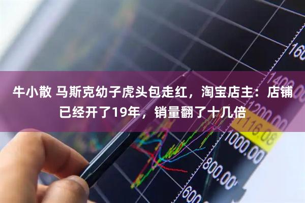 牛小散 马斯克幼子虎头包走红，淘宝店主：店铺已经开了19年，销量翻了十几倍