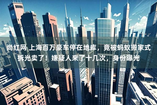 尚红网 上海百万豪车停在地库,竟被蚂蚁搬家式拆光卖了!嫌疑人来了十几次,身份曝光